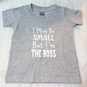 Kid's Toddlers T-shirt Custom design 2T Gray 100% Cotton